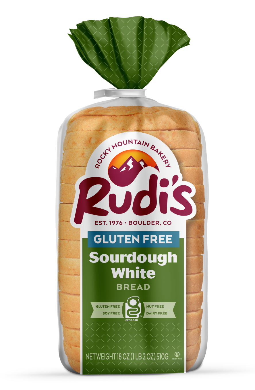 Rudi's Gluten Free Sourdough White Bread in package