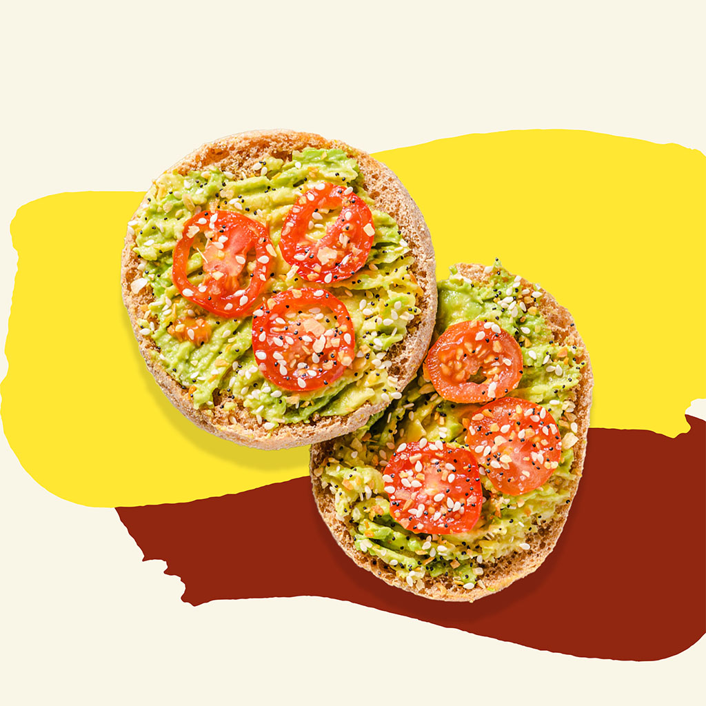 Rudi's Bakery Close Up English Muffins Wheat