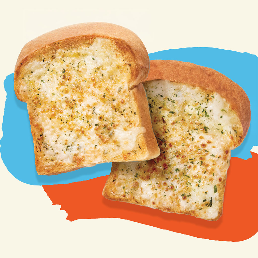 3 Cheese Texas Toast Close Up