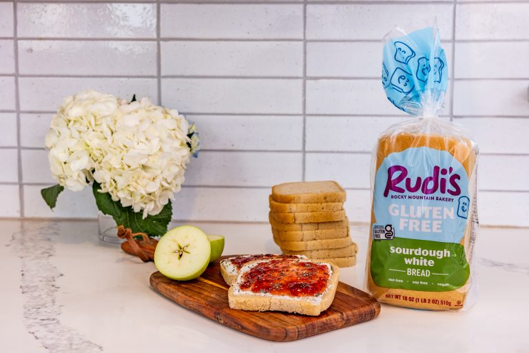 Rudi's GF Sourdough breakfast toast