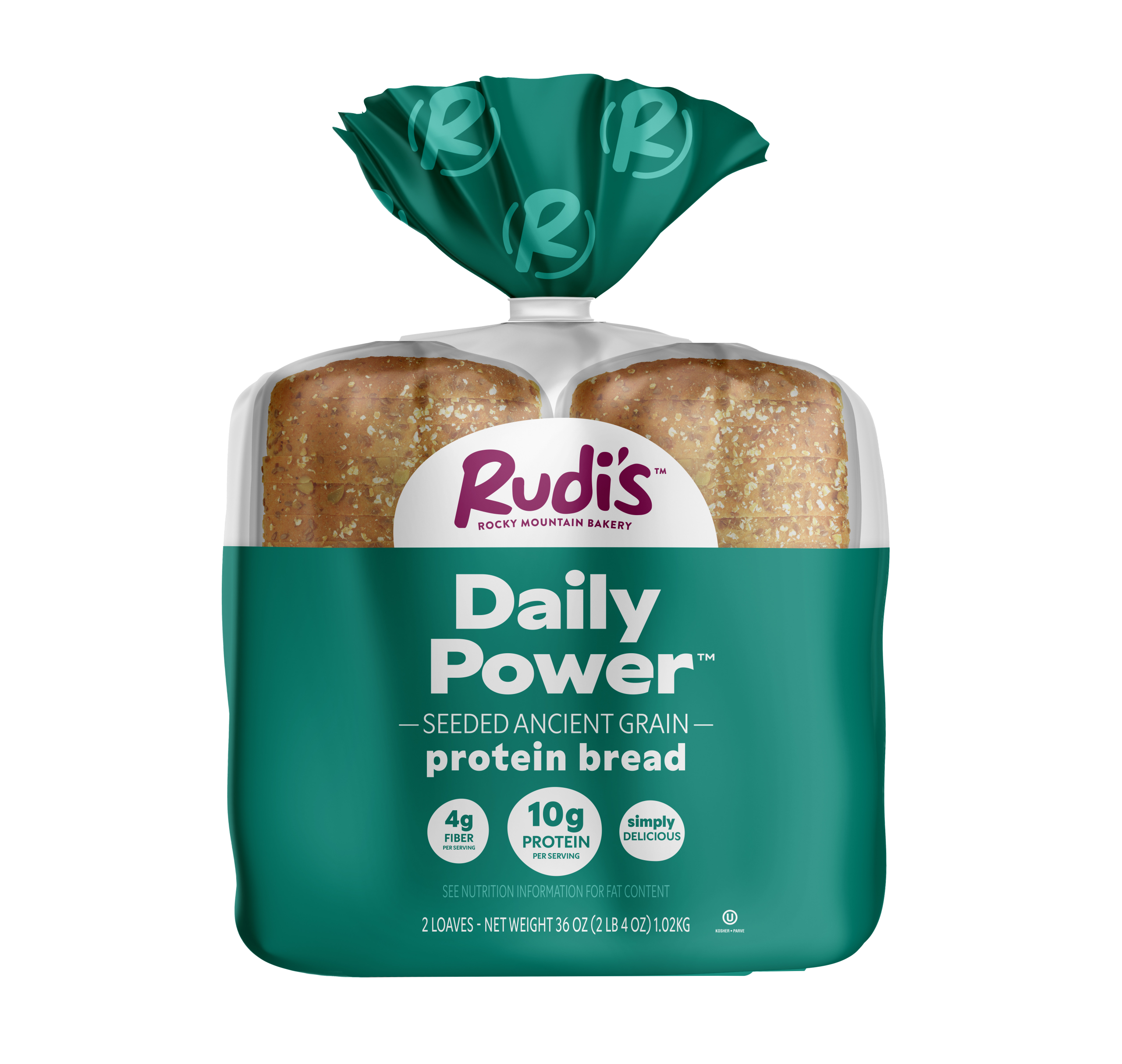 Seeded Ancient Grain Daily Power bread two pack