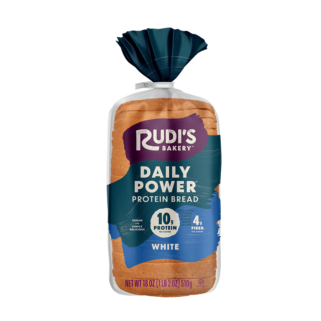 Daily Power White Bread Front Packaging