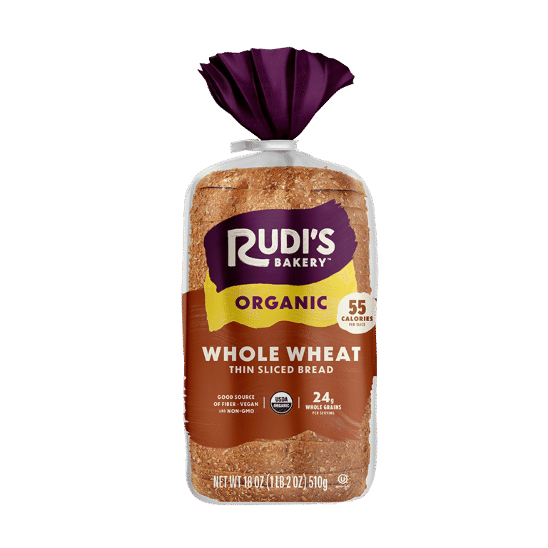 Thin Sliced Whole Wheat Front Packaging