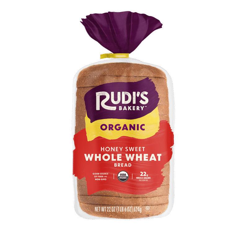 Honey Sweet Whole Wheat Front Packaging