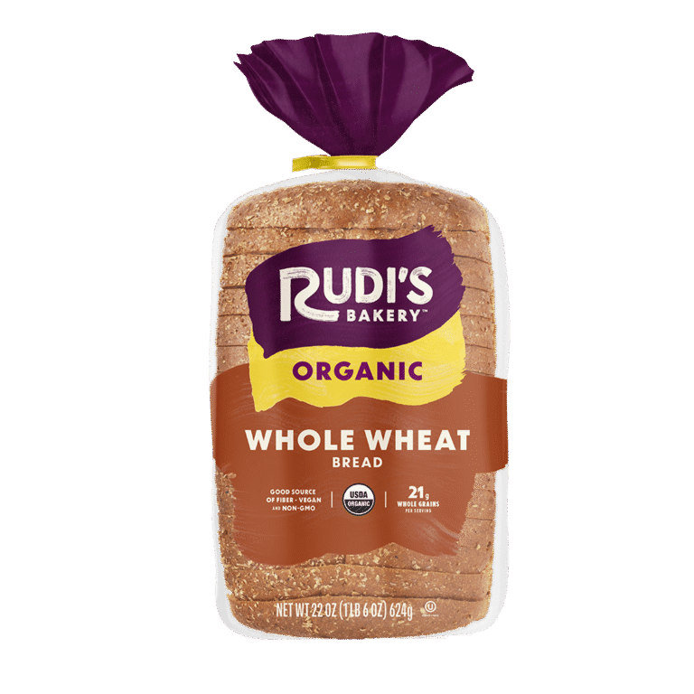 Whole Wheat Bread Front Packaging