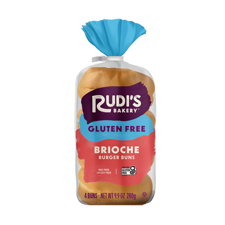 Gluten Free Brioche Buns Front Packaging