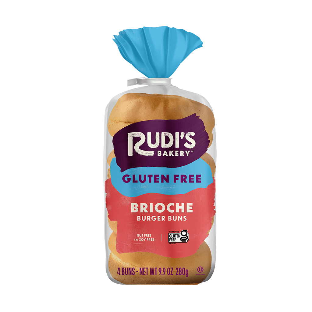 Gluten Free Brioche Buns Front Packaging
