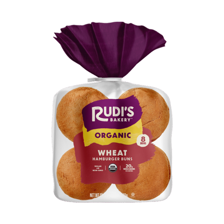 Wheat Hamburger Buns Front Packaging