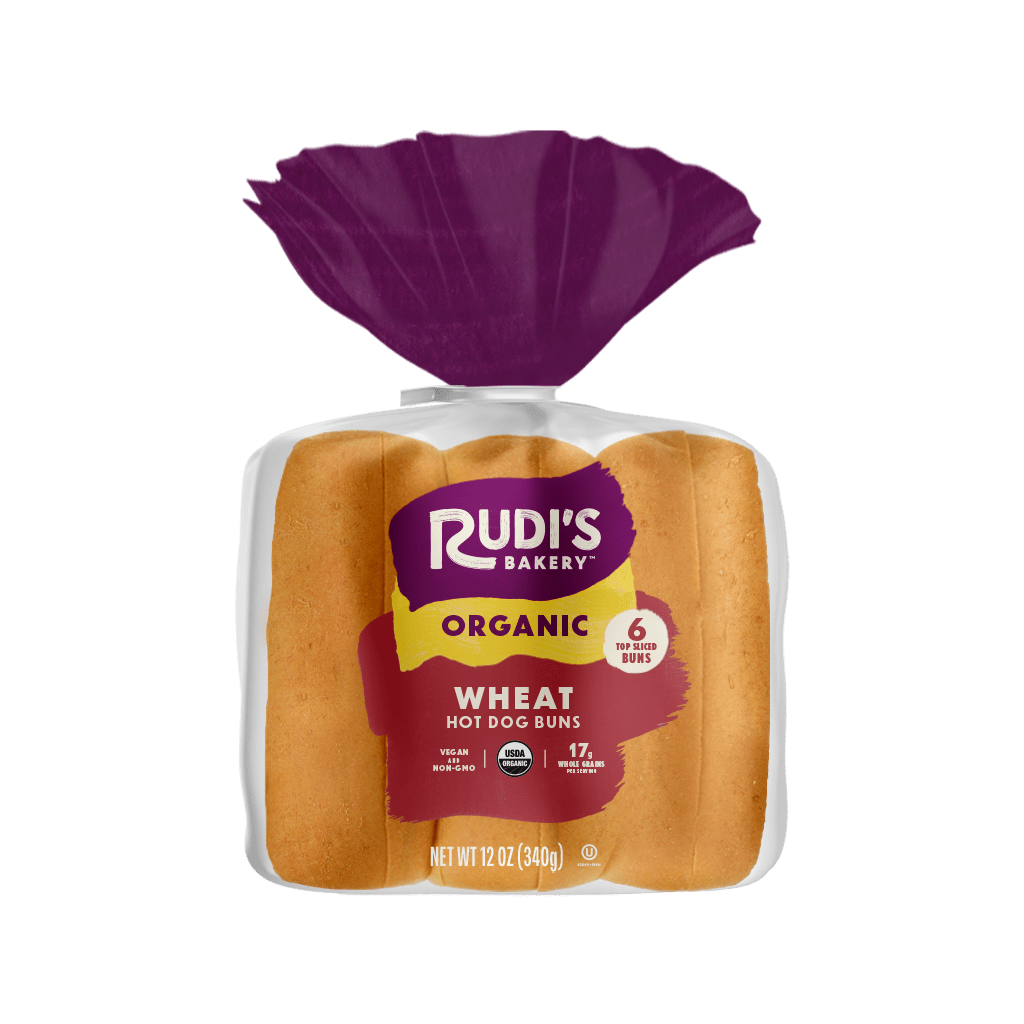 Wheat Hot Dog Buns Front Packaging