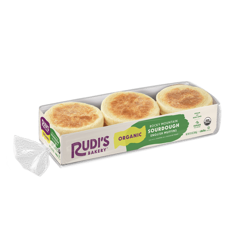 Sourdough English Muffins Front Packaging