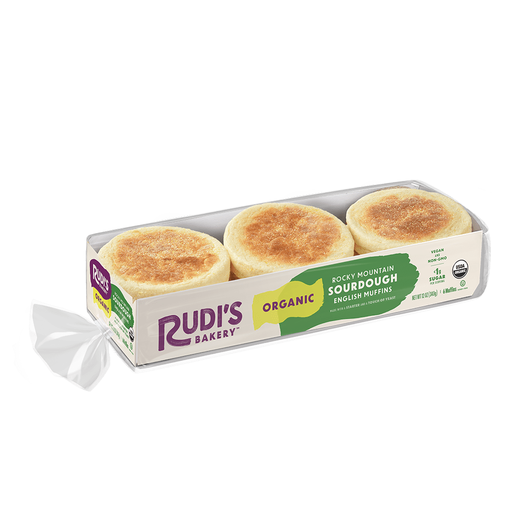Sourdough English Muffins Front Packaging
