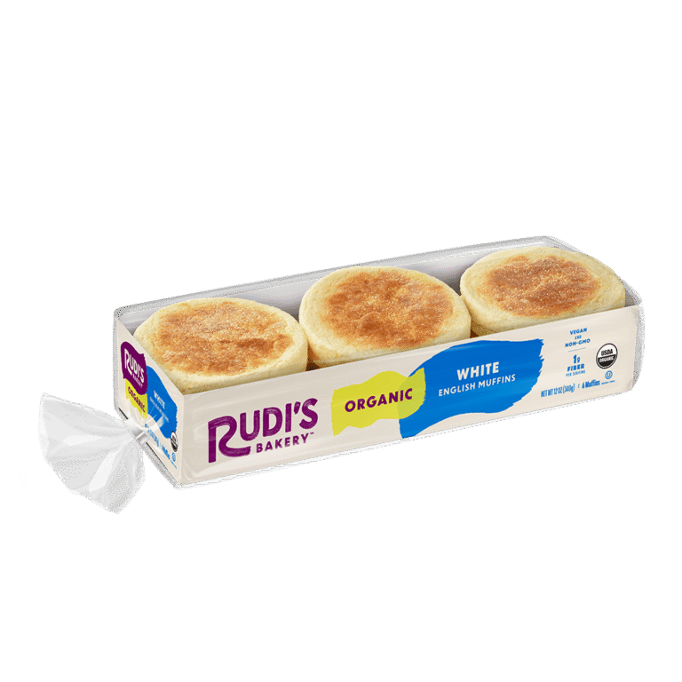 White English Muffins Front Packaging