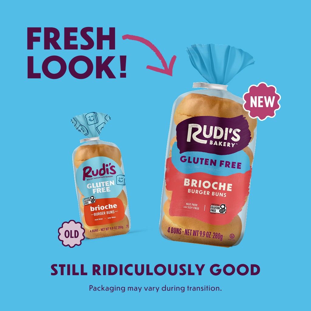 GF Brioche Burger Buns Before And After