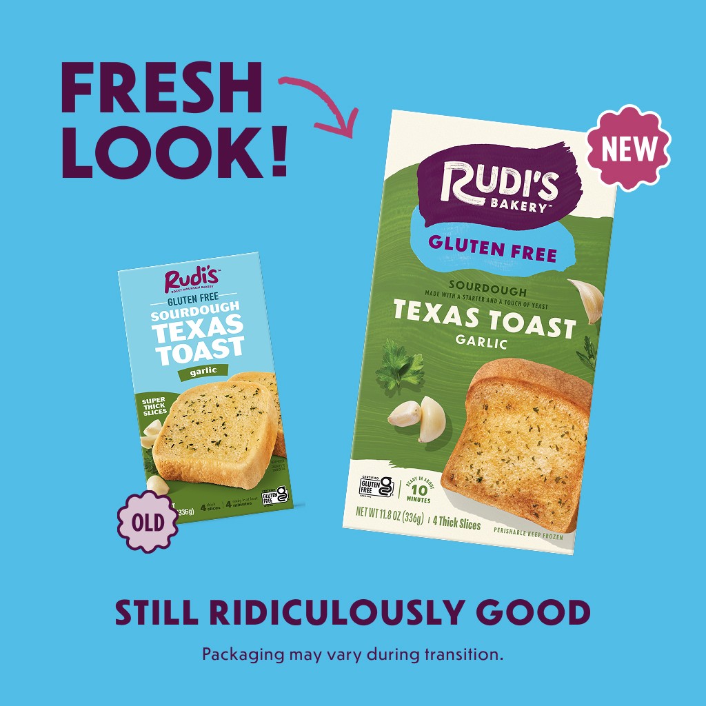 GF Garlic Texas Toast Before and After