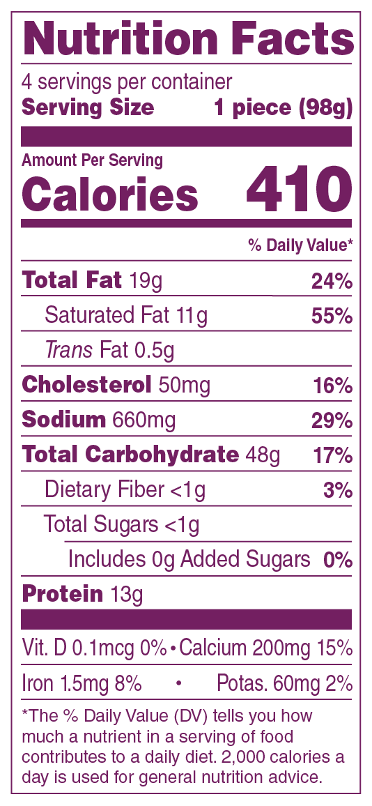 3 Cheese Texas Toast NFP