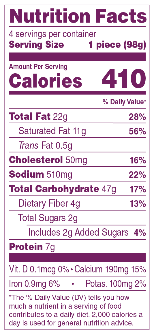 Gluten Free 3 Cheese Texas Toast NFP