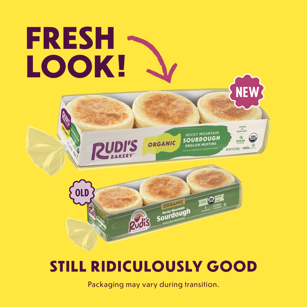 Sourdough English Muffins Before and After