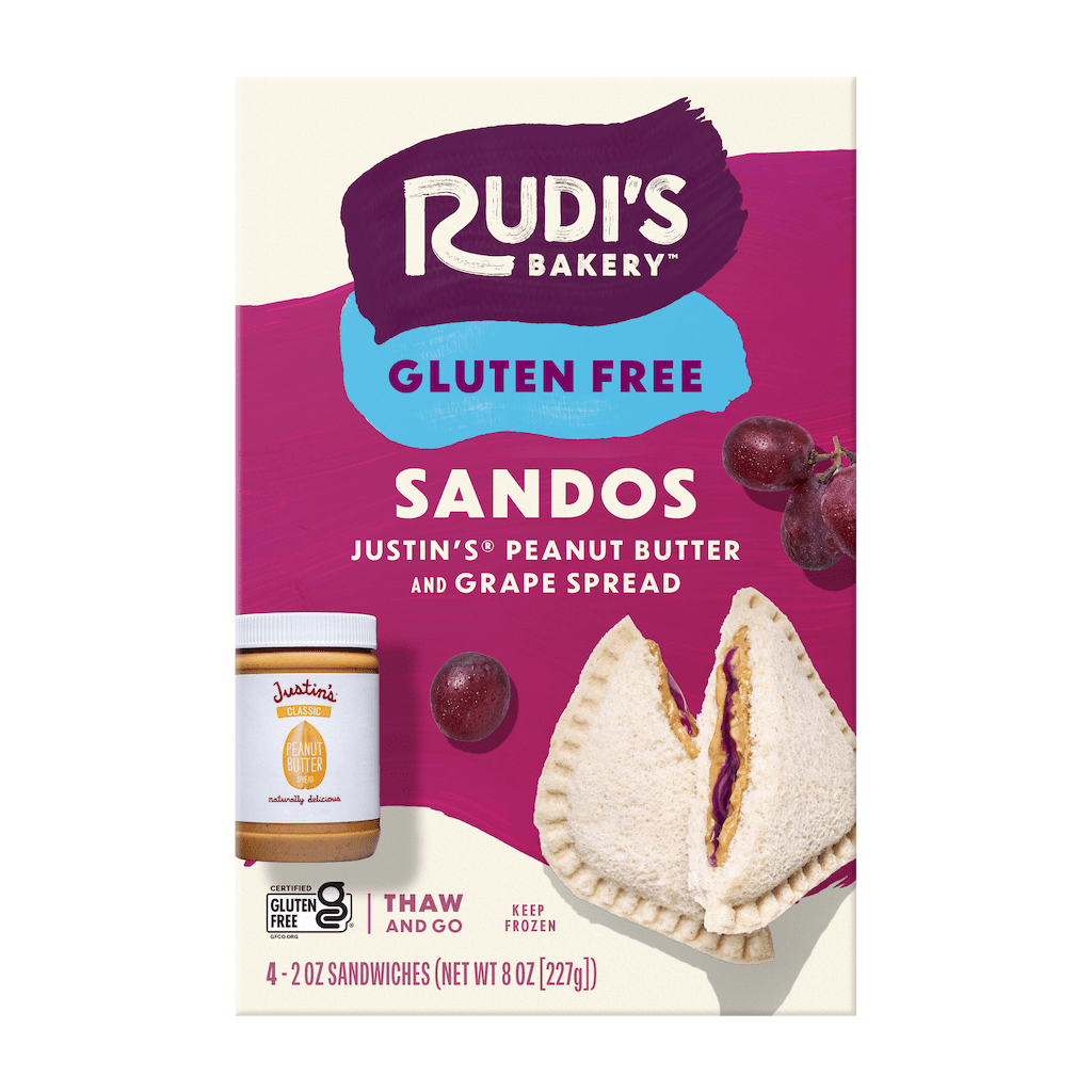 Sandos GF Grape Front Packaging