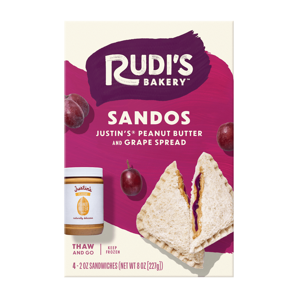 Sandos Grape Front Packaging