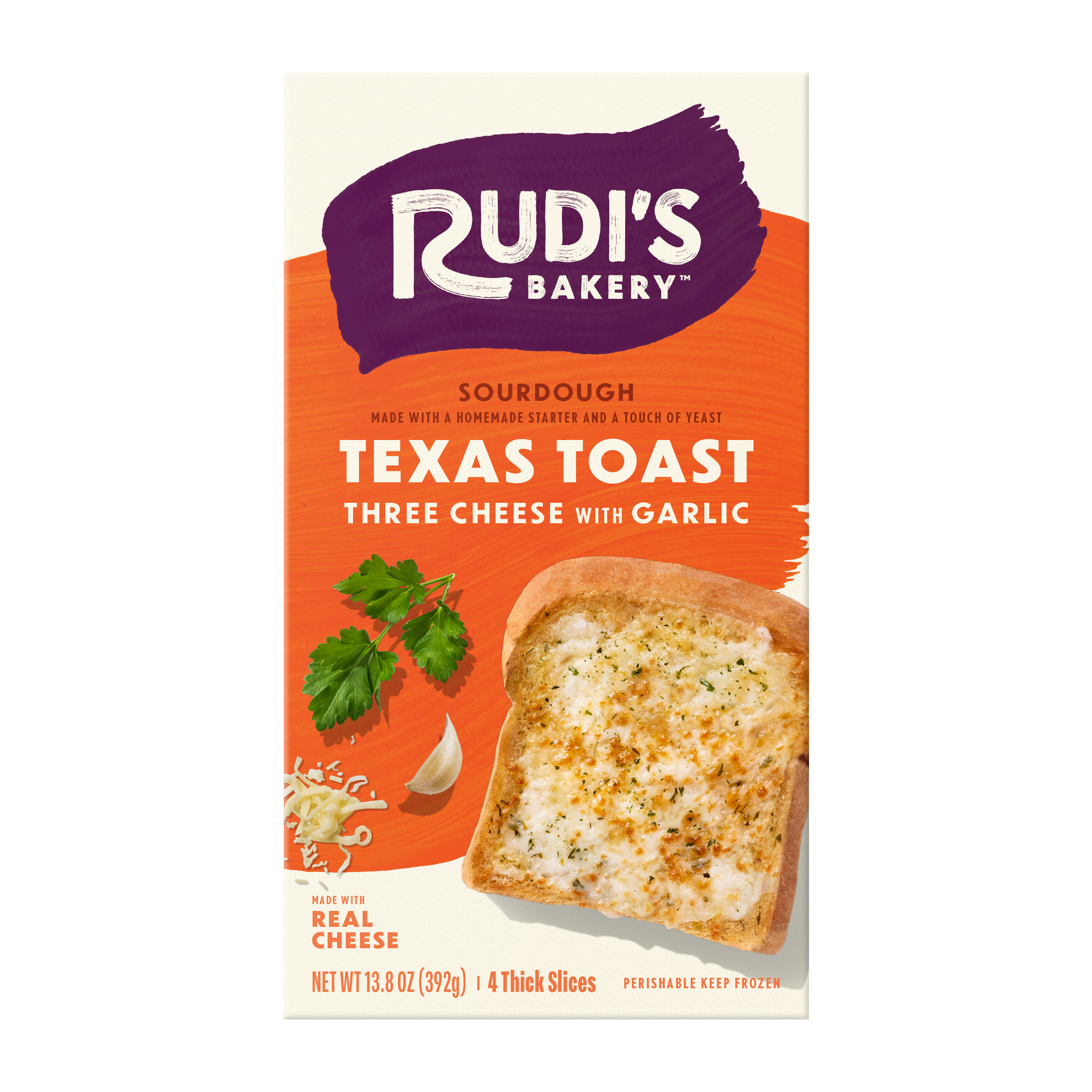 Texas Toast 3 Cheese Front Packaging