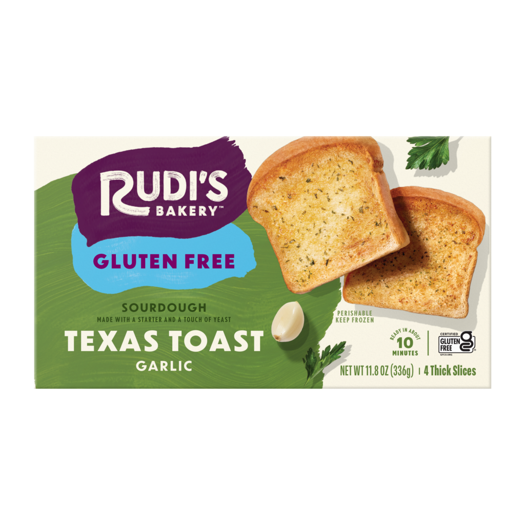 Texas Toast GF Garlic Back Packaging