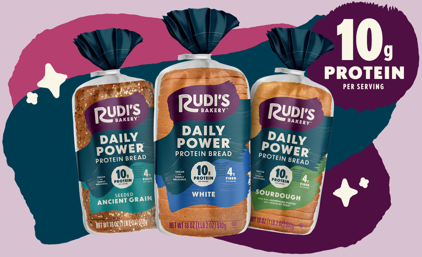 Daily Power Protein breads