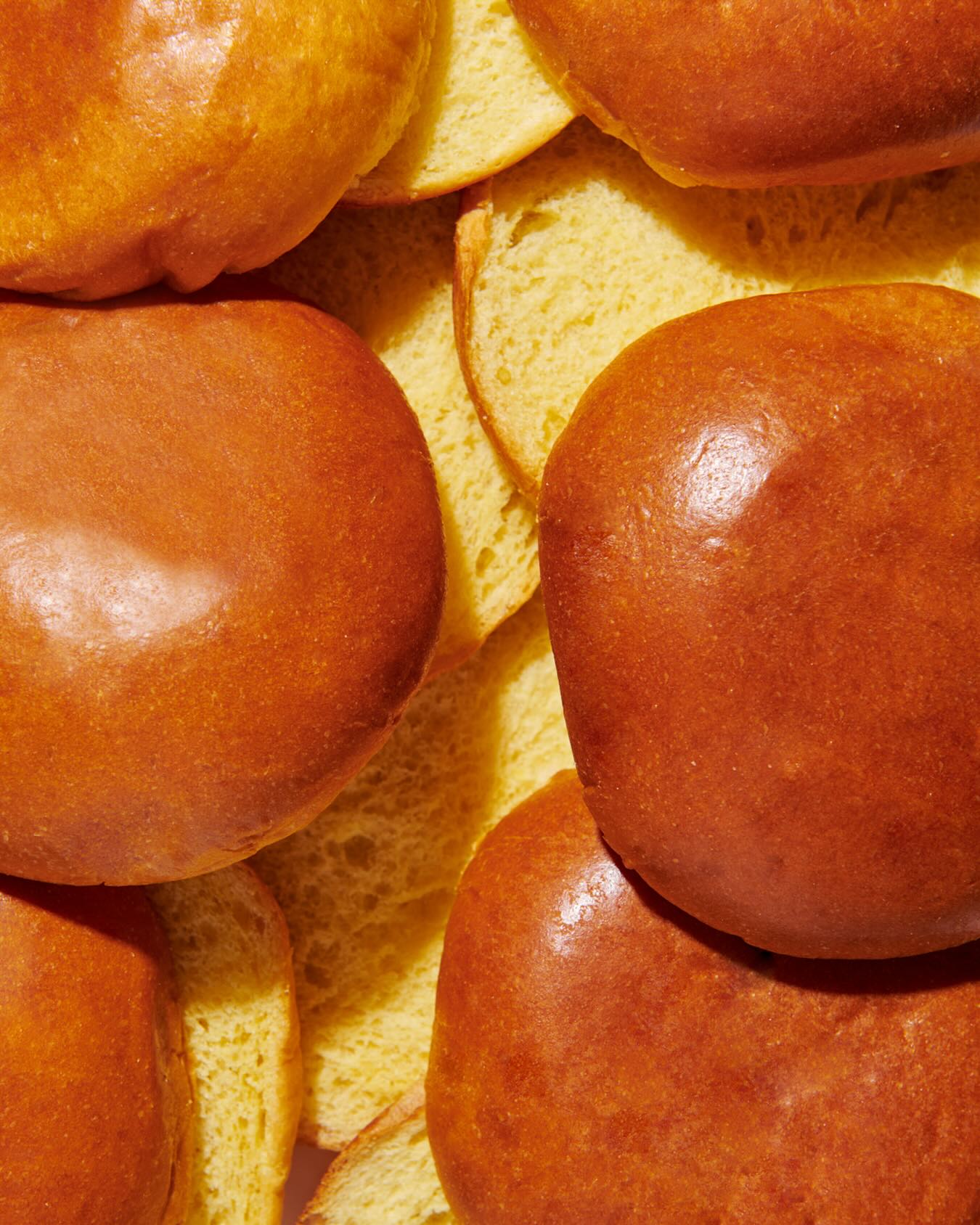 A spread of Rudi's buns