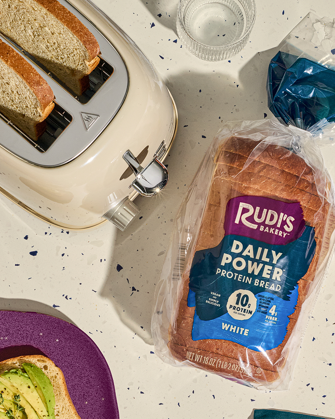 Rudi's Daily Power White Protein bread