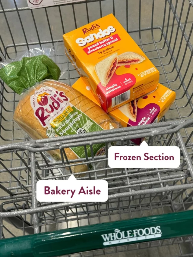 Organic Sourdough or Signature Sandos? Trick question, get both at Whole Foods😉